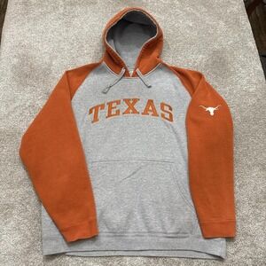 Vintage Texas Longhorns Hoodie XL NCAA Collegiate Sweatshirt